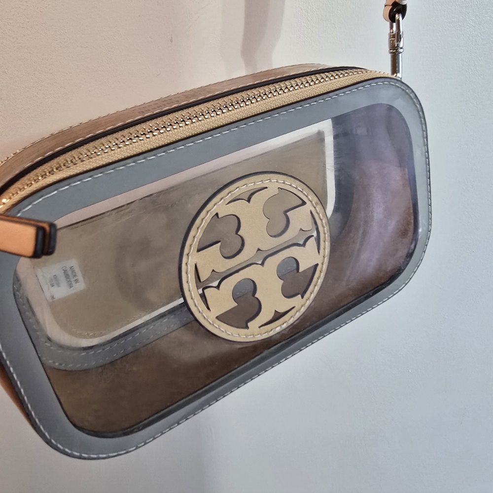 Tory Burch Mini Miller Crossbody Bag - Clear - Picture 7 of 10